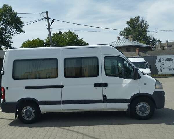 Белый Опель Movano, объемом двигателя 2.46 л и пробегом 336 тыс. км за 7459 $, фото 1 на Automoto.ua