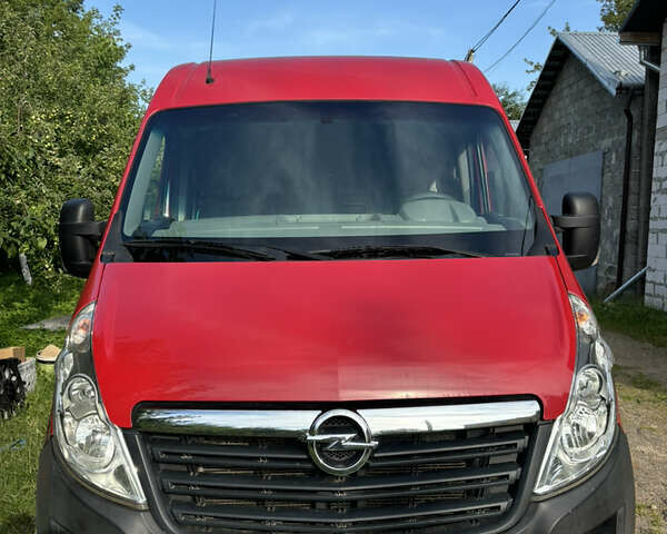 Красный Опель Movano, объемом двигателя 2.3 л и пробегом 200 тыс. км за 14500 $, фото 1 на Automoto.ua