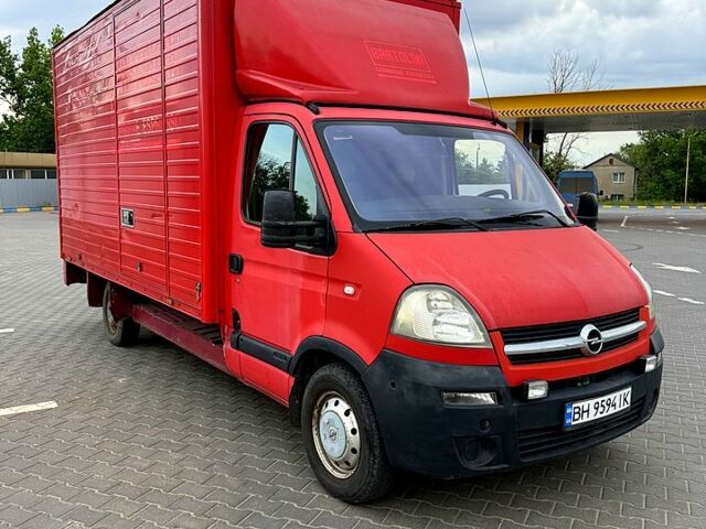 Красный Опель Movano, объемом двигателя 3 л и пробегом 180 тыс. км за 6700 $, фото 1 на Automoto.ua