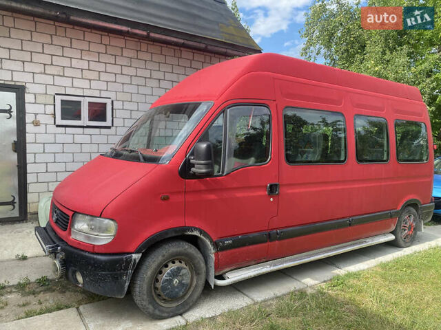 Красный Опель Movano, объемом двигателя 2.8 л и пробегом 280 тыс. км за 3500 $, фото 1 на Automoto.ua