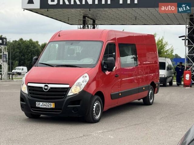 Красный Опель Movano, объемом двигателя 2.3 л и пробегом 207 тыс. км за 17500 $, фото 1 на Automoto.ua