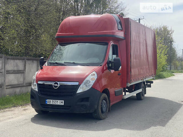 Червоний Опель Movano, об'ємом двигуна 2.3 л та пробігом 440 тис. км за 12500 $, фото 1 на Automoto.ua