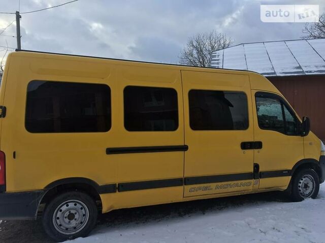 Помаранчевий Опель Movano пасс., об'ємом двигуна 3 л та пробігом 340 тис. км за 10200 $, фото 1 на Automoto.ua