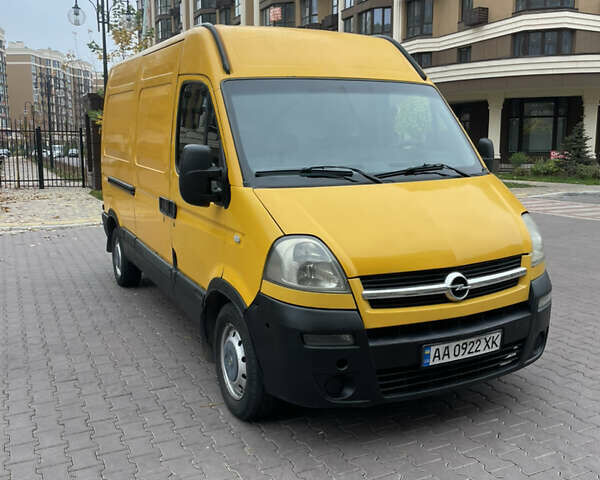 Жовтий Опель Movano, об'ємом двигуна 2.46 л та пробігом 595 тис. км за 5600 $, фото 1 на Automoto.ua