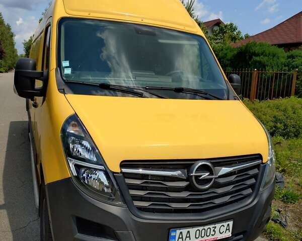 Желтый Опель Movano, объемом двигателя 2.3 л и пробегом 90 тыс. км за 20500 $, фото 1 на Automoto.ua