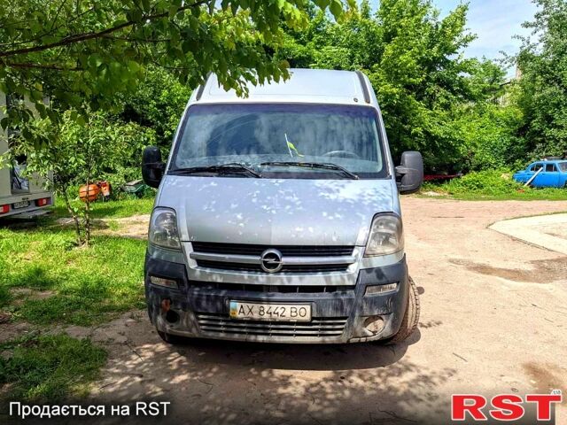 Серый Опель Movano, объемом двигателя 2.5 л и пробегом 527 тыс. км за 6500 $, фото 1 на Automoto.ua