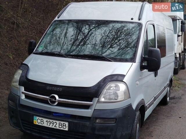 Сірий Опель Movano, об'ємом двигуна 2.46 л та пробігом 350 тис. км за 7900 $, фото 1 на Automoto.ua