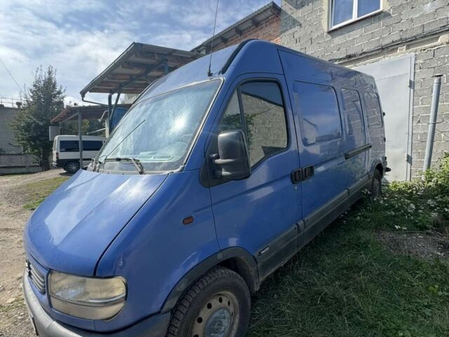 Синий Опель Movano, объемом двигателя 2.5 л и пробегом 442 тыс. км за 3561 $, фото 1 на Automoto.ua
