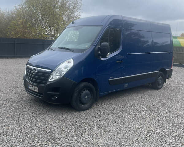 Синий Опель Movano, объемом двигателя 2.3 л и пробегом 221 тыс. км за 10500 $, фото 1 на Automoto.ua