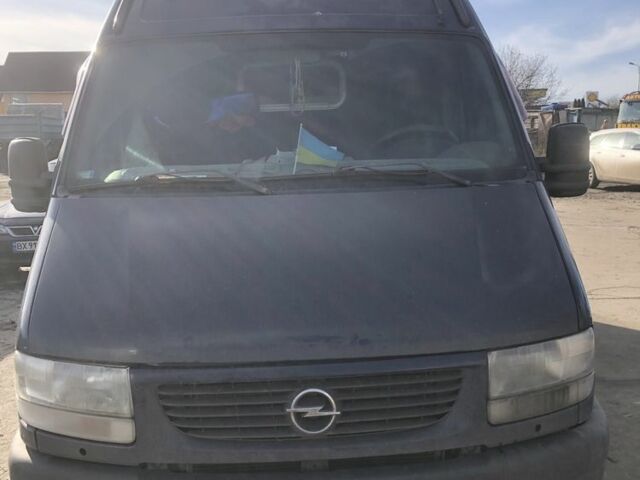 Синий Опель Movano, объемом двигателя 2.2 л и пробегом 480 тыс. км за 7000 $, фото 1 на Automoto.ua