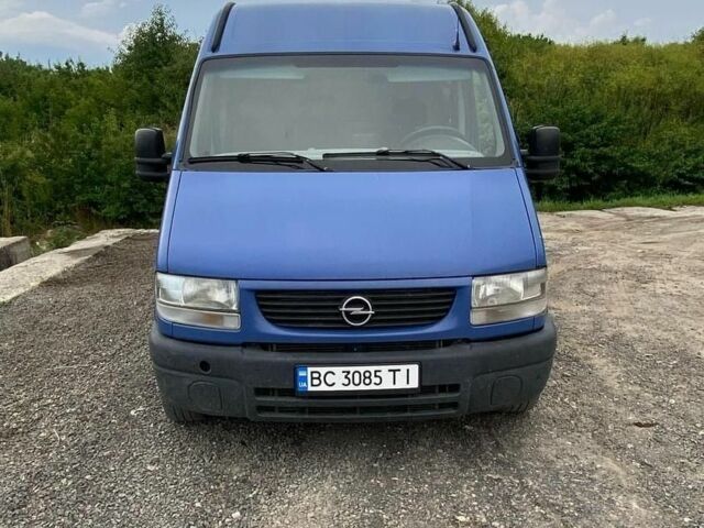 Синій Опель Movano, об'ємом двигуна 2.5 л та пробігом 444 тис. км за 4400 $, фото 1 на Automoto.ua