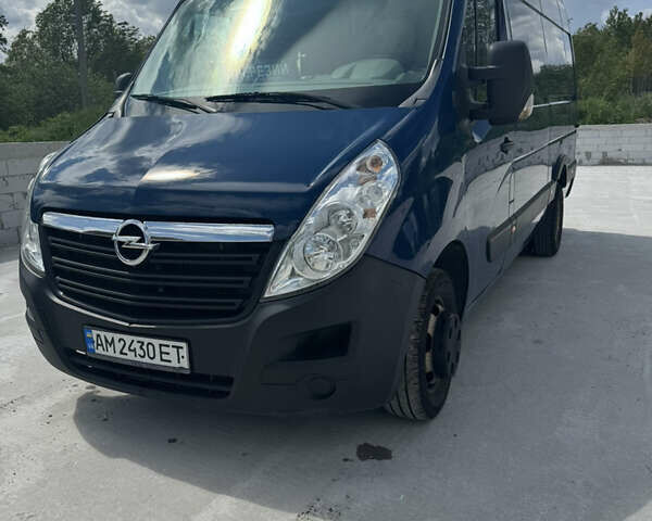 Синій Опель Movano, об'ємом двигуна 2.3 л та пробігом 276 тис. км за 13400 $, фото 1 на Automoto.ua