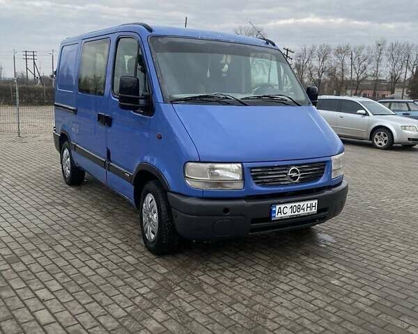 Синий Опель Movano, объемом двигателя 1.87 л и пробегом 315 тыс. км за 4300 $, фото 1 на Automoto.ua