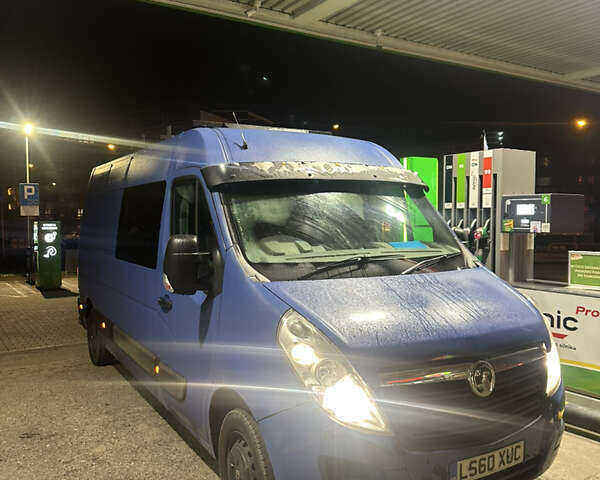 Синий Опель Movano, объемом двигателя 2.3 л и пробегом 450 тыс. км за 5700 $, фото 1 на Automoto.ua