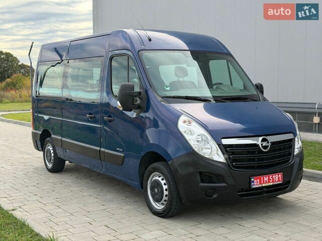 Синій Опель Movano, об'ємом двигуна 2.3 л та пробігом 215 тис. км за 15200 $, фото 1 на Automoto.ua