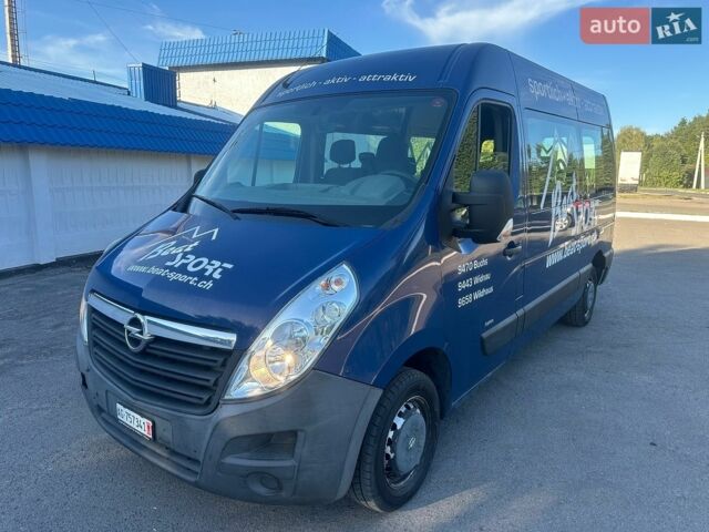 Синий Опель Movano, объемом двигателя 2.3 л и пробегом 215 тыс. км за 13500 $, фото 1 на Automoto.ua