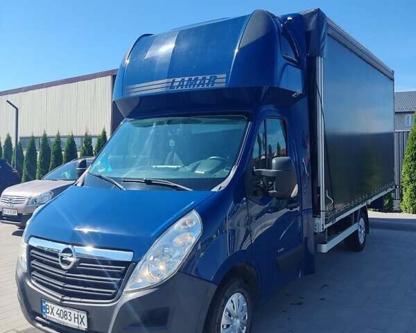 Синий Опель Movano, объемом двигателя 2.3 л и пробегом 300 тыс. км за 16700 $, фото 1 на Automoto.ua