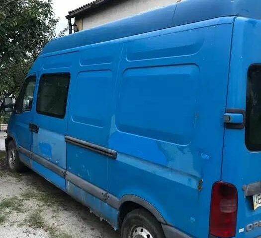 Синий Опель Movano, объемом двигателя 2.8 л и пробегом 400 тыс. км за 3511 $, фото 1 на Automoto.ua