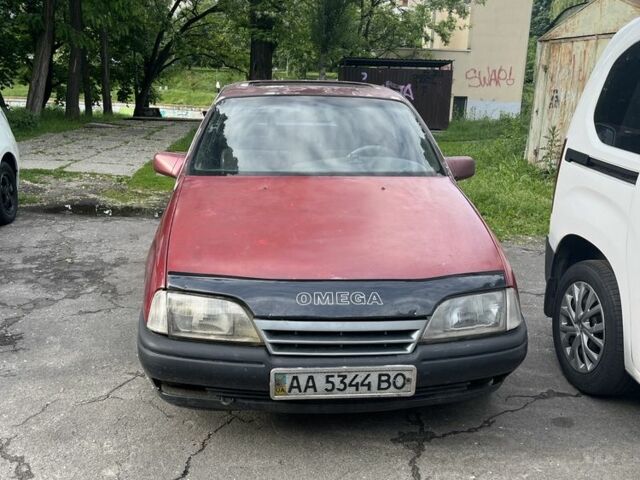 Червоний Опель Омега, об'ємом двигуна 2 л та пробігом 300 тис. км за 1000 $, фото 1 на Automoto.ua
