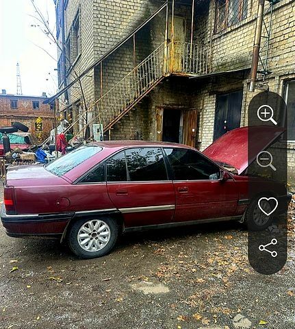 Красный Опель Омега, объемом двигателя 0.2 л и пробегом 666 тыс. км за 1000 $, фото 1 на Automoto.ua