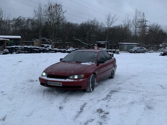 Красный Опель Омега, объемом двигателя 2.5 л и пробегом 380 тыс. км за 3400 $, фото 1 на Automoto.ua