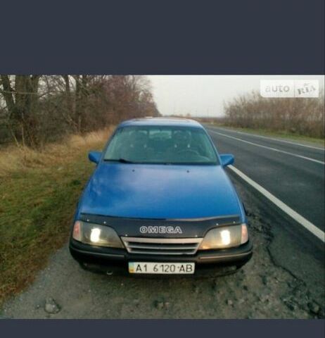 Синій Опель Омега, об'ємом двигуна 2 л та пробігом 420 тис. км за 950 $, фото 1 на Automoto.ua