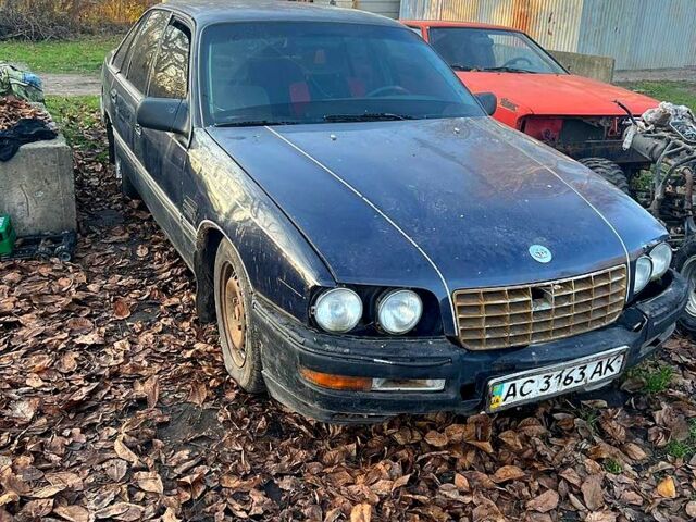 Синий Опель Сенатор, объемом двигателя 3 л и пробегом 190 тыс. км за 550 $, фото 1 на Automoto.ua