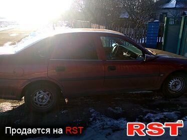 Красный Опель Вектра Б, объемом двигателя 1.6 л и пробегом 350 тыс. км за 1700 $, фото 1 на Automoto.ua