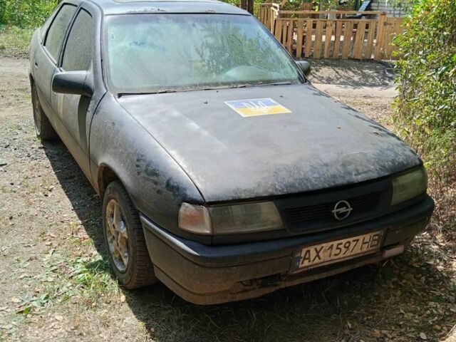 Чорний Опель Вектра, об'ємом двигуна 2 л та пробігом 285 тис. км за 671 $, фото 1 на Automoto.ua