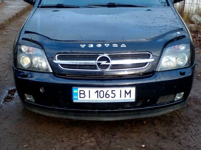 Черный Опель Вектра, объемом двигателя 2.2 л и пробегом 232 тыс. км за 4500 $, фото 1 на Automoto.ua