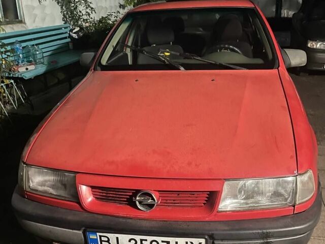 Червоний Опель Вектра, об'ємом двигуна 1.6 л та пробігом 100 тис. км за 1650 $, фото 1 на Automoto.ua
