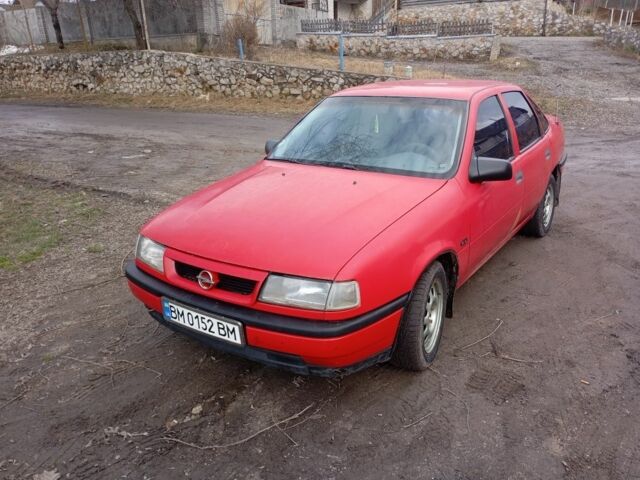 Червоний Опель Вектра, об'ємом двигуна 1.6 л та пробігом 200 тис. км за 1200 $, фото 1 на Automoto.ua