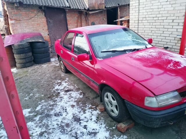 Червоний Опель Вектра, об'ємом двигуна 1.6 л та пробігом 100 тис. км за 500 $, фото 1 на Automoto.ua