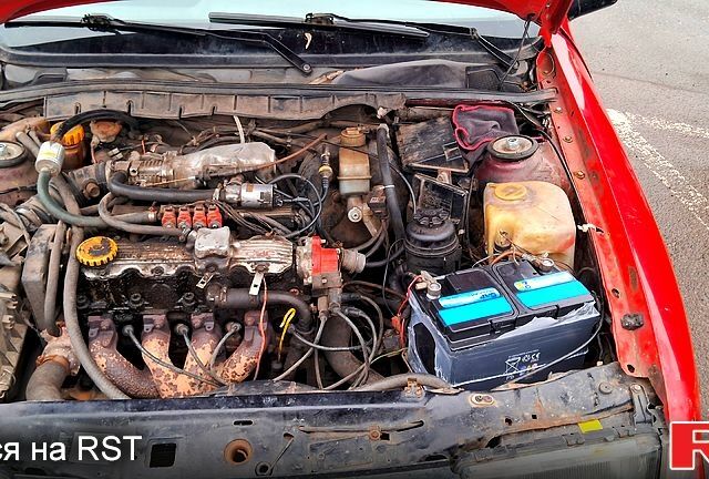 Красный Опель Вектра, объемом двигателя 2 л и пробегом 244 тыс. км за 1000 $, фото 1 на Automoto.ua