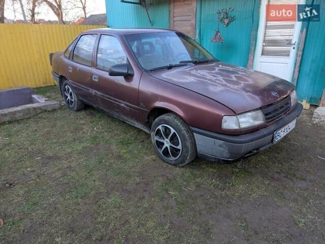 Красный Опель Вектра, объемом двигателя 1.6 л и пробегом 194 тыс. км за 750 $, фото 1 на Automoto.ua
