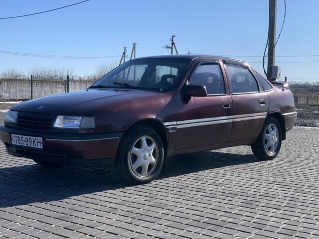 Красный Опель Вектра, объемом двигателя 2 л и пробегом 325 тыс. км за 1036 $, фото 1 на Automoto.ua