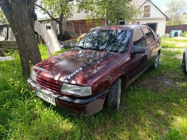 Красный Опель Вектра, объемом двигателя 2 л и пробегом 3 тыс. км за 600 $, фото 1 на Automoto.ua