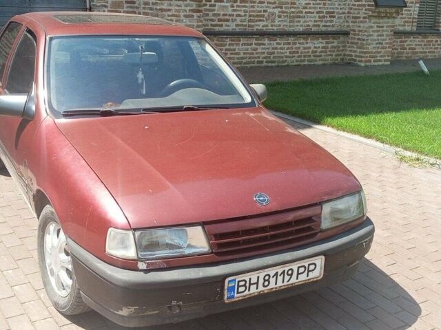 Червоний Опель Вектра, об'ємом двигуна 1.6 л та пробігом 250 тис. км за 1600 $, фото 1 на Automoto.ua