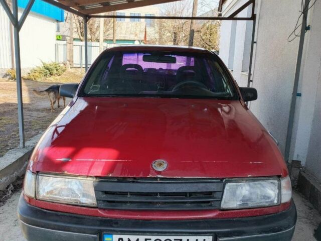 Червоний Опель Вектра, об'ємом двигуна 1.6 л та пробігом 429 тис. км за 600 $, фото 1 на Automoto.ua
