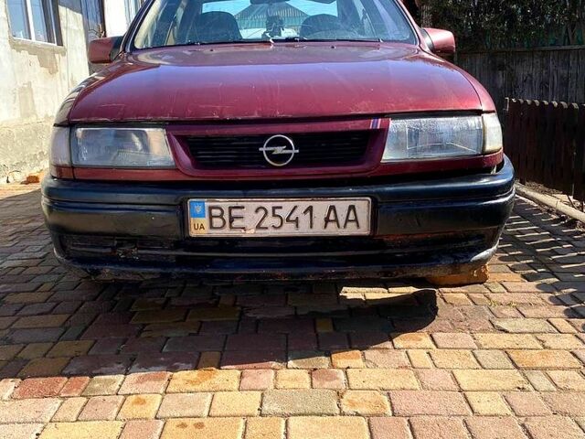 Червоний Опель Вектра, об'ємом двигуна 1.6 л та пробігом 256 тис. км за 1600 $, фото 1 на Automoto.ua