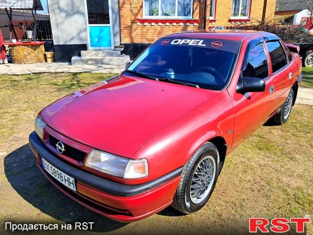 Красный Опель Вектра, объемом двигателя 1.6 л и пробегом 408 тыс. км за 2200 $, фото 1 на Automoto.ua