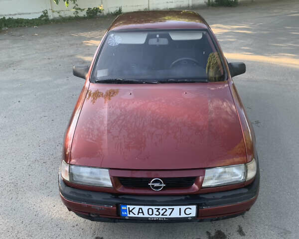 Красный Опель Вектра, объемом двигателя 1.8 л и пробегом 380 тыс. км за 1000 $, фото 1 на Automoto.ua