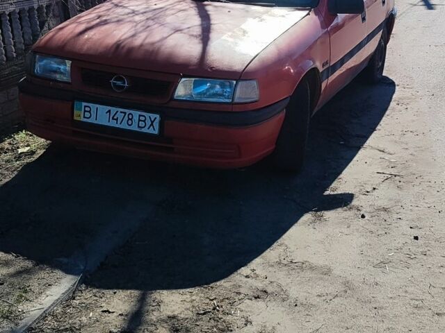 Червоний Опель Вектра, об'ємом двигуна 8 л та пробігом 300 тис. км за 690 $, фото 1 на Automoto.ua