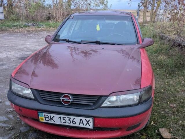 Красный Опель Вектра, объемом двигателя 1.8 л и пробегом 220 тыс. км за 950 $, фото 1 на Automoto.ua