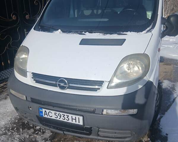 Белый Опель Виваро, объемом двигателя 1.9 л и пробегом 1000 тыс. км за 5000 $, фото 1 на Automoto.ua
