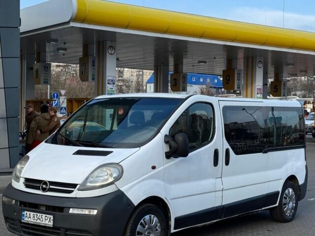 Білий Опель Віваро, об'ємом двигуна 1.9 л та пробігом 479 тис. км за 5700 $, фото 1 на Automoto.ua