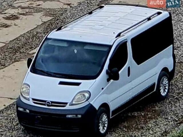 Белый Опель Виваро, объемом двигателя 2.5 л и пробегом 309 тыс. км за 7300 $, фото 1 на Automoto.ua