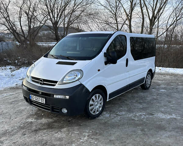 Белый Опель Виваро, объемом двигателя 2.5 л и пробегом 284 тыс. км за 5900 $, фото 1 на Automoto.ua