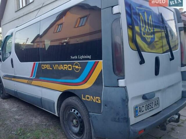 Белый Опель Виваро, объемом двигателя 1.87 л и пробегом 172 тыс. км за 7500 $, фото 1 на Automoto.ua