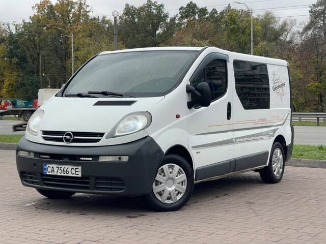 Белый Опель Виваро, объемом двигателя 1.9 л и пробегом 360 тыс. км за 6500 $, фото 1 на Automoto.ua